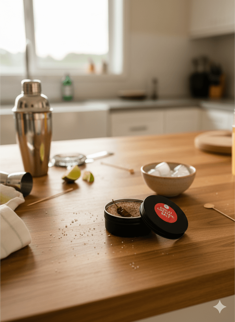 Cocktail Rimming Salt – Spicy Chilli Salt Blend (Large Tin)