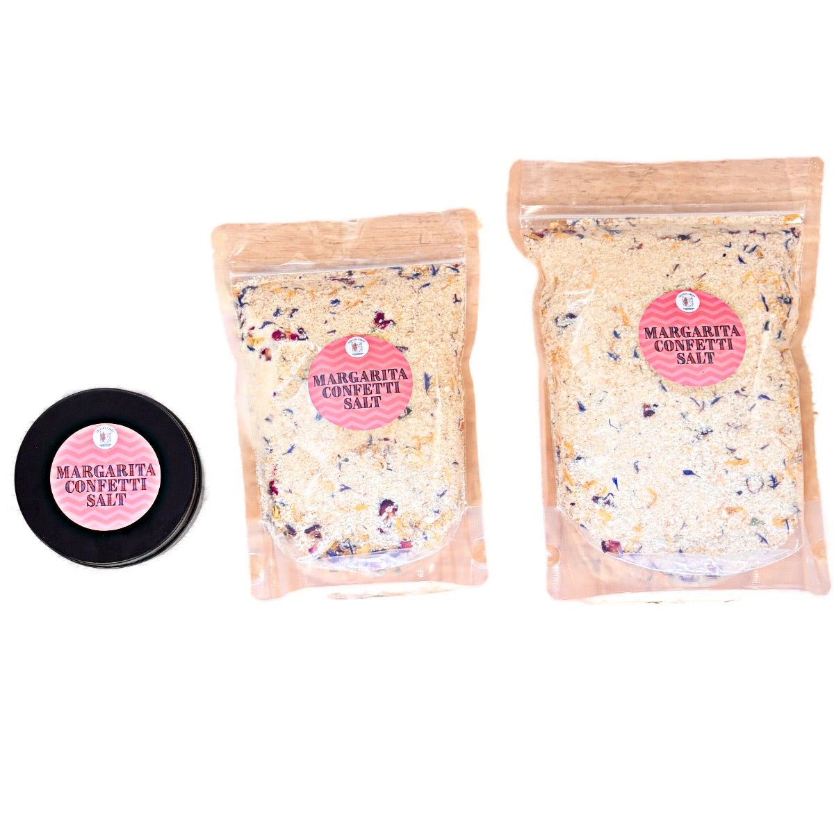 Food Service Pouch - Cocktail Rimming Salt – Margarita Confetti Blend