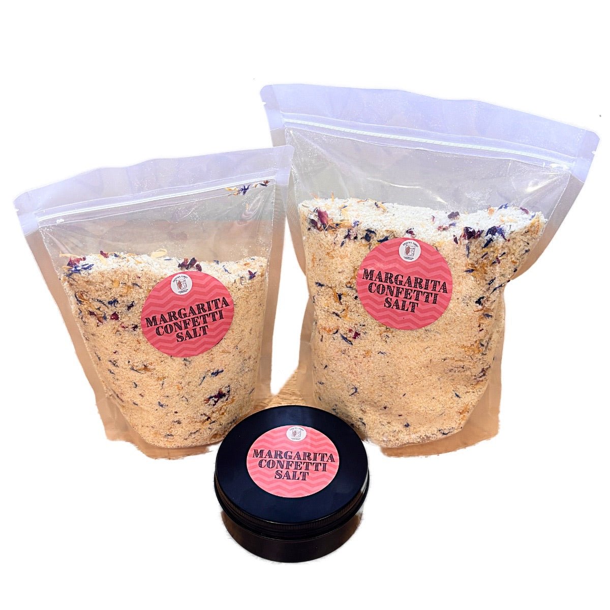 Food Service Pouch - Cocktail Rimming Salt – Margarita Confetti Blend