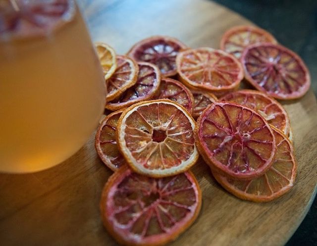 Dehydrated Blood Oranges