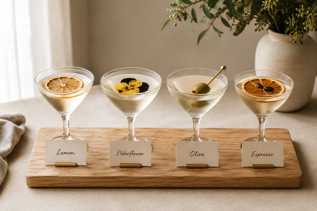 How to Build a Mini Martini Flight at Home