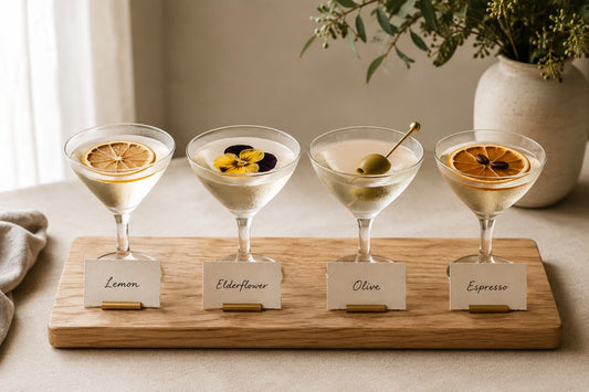 How to Build a Mini Martini Flight at Home