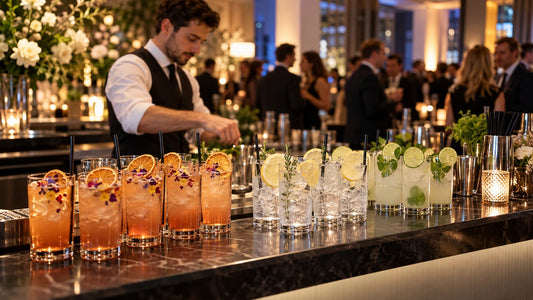 Corporate & Catered Event Cocktail Garnish Guide: Plan Every Service