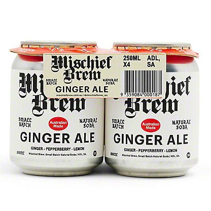 Mischief Brew Ginger Ale 250ml