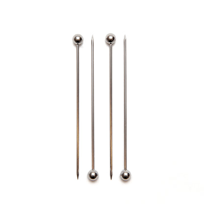 Stainless Steel Cocktail Picks - 4 Pack by Cocktail Candy®