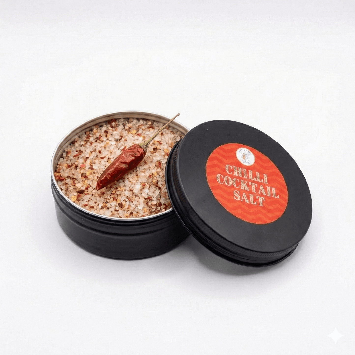 Cocktail Rimming Salt – Spicy Chilli Salt Blend (Large Tin)