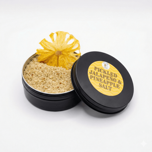 Cocktail Rimming Salt – Pickled Jalapeño and Pineapple (Large Tin)