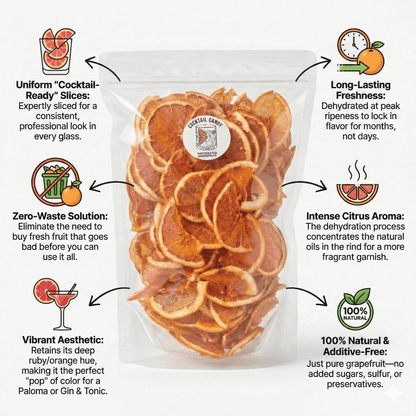 Food Service Bag - Dehydrated Grapefruit Halves