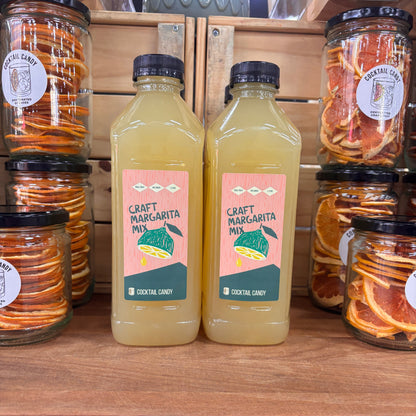 Two bottles of margarita mix