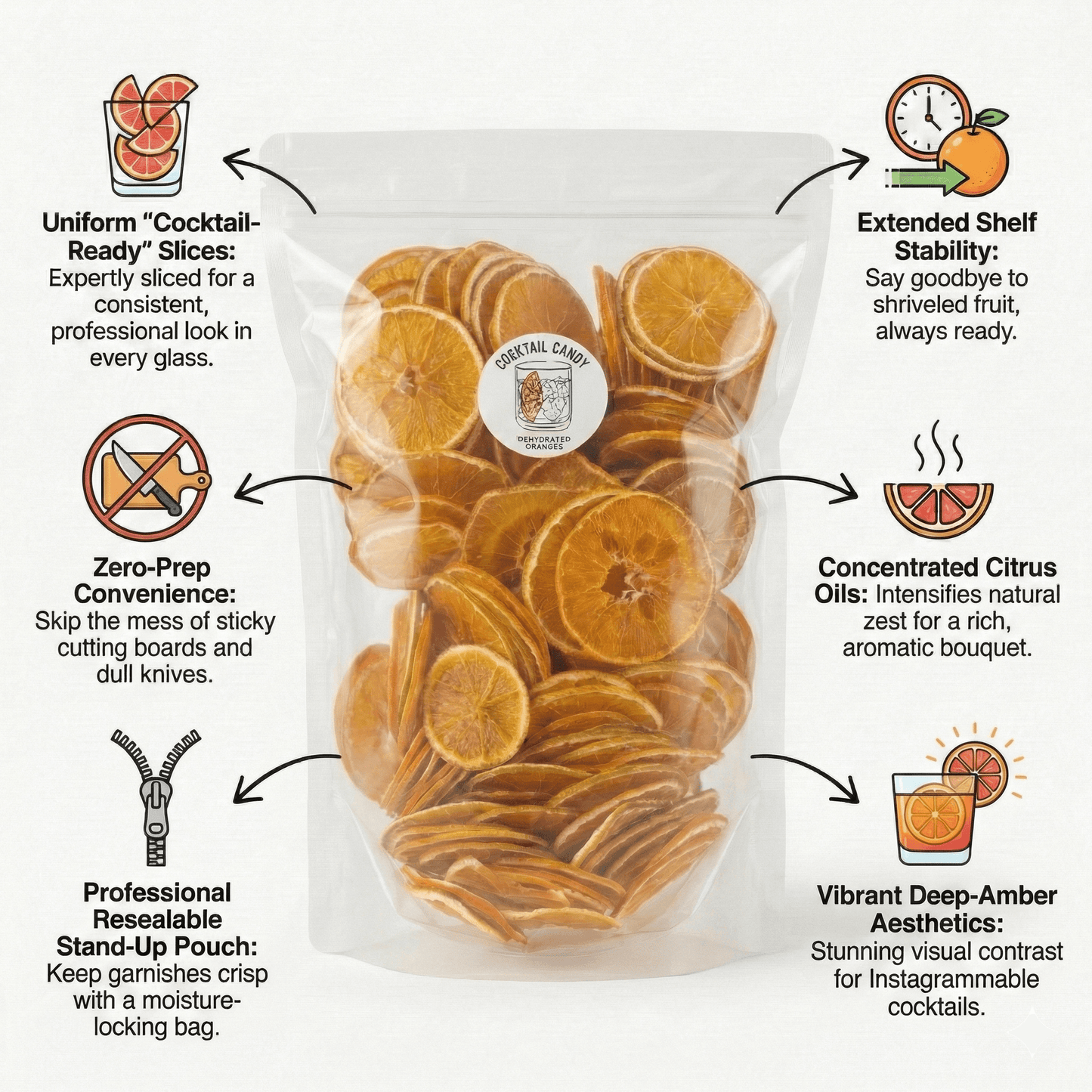 Food Service Bag - Oranges