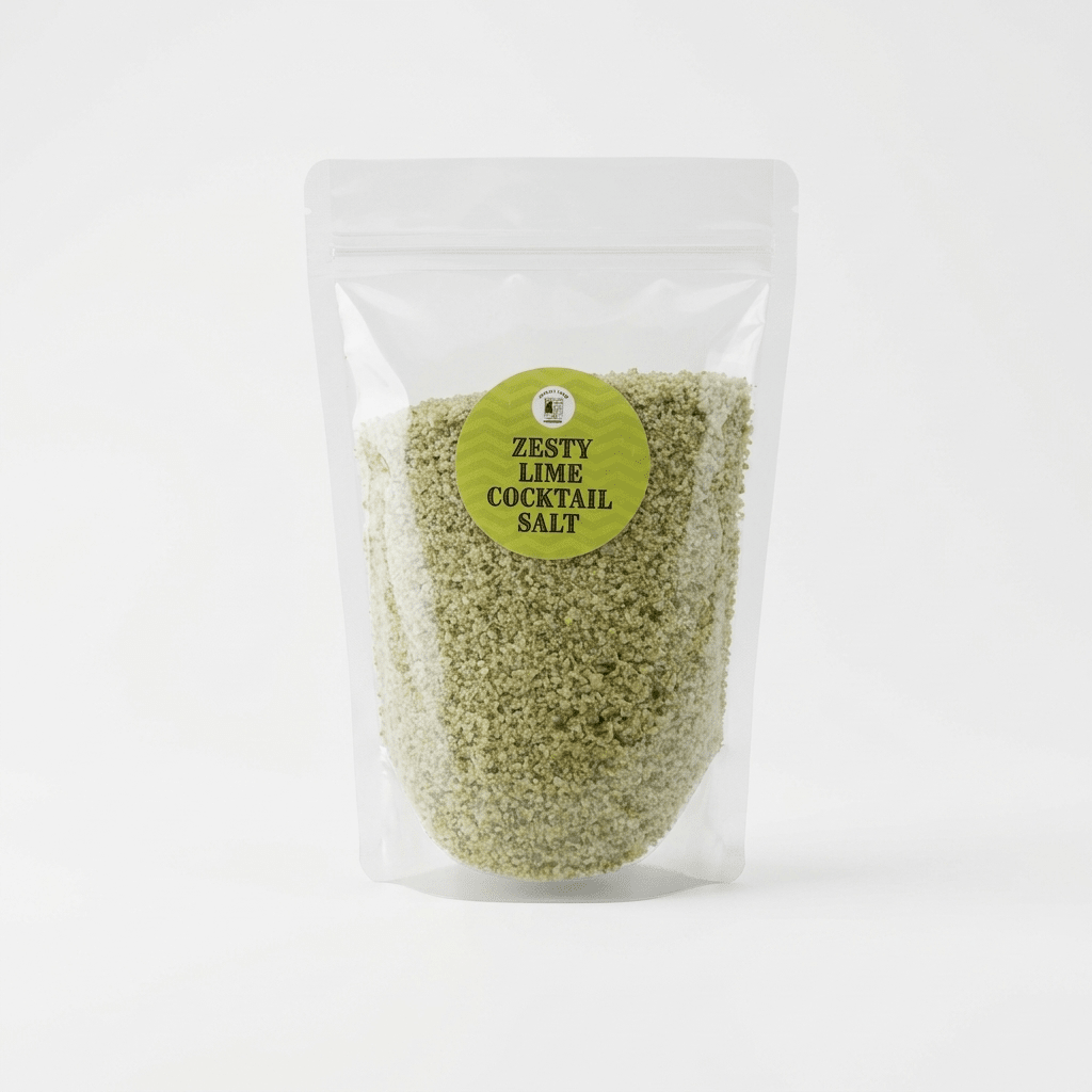Food Service Pouch - Cocktail Rimming Salt – Zesty Lime Blend