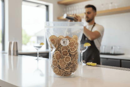 Food Service Bag - Limes in modern bar setting
