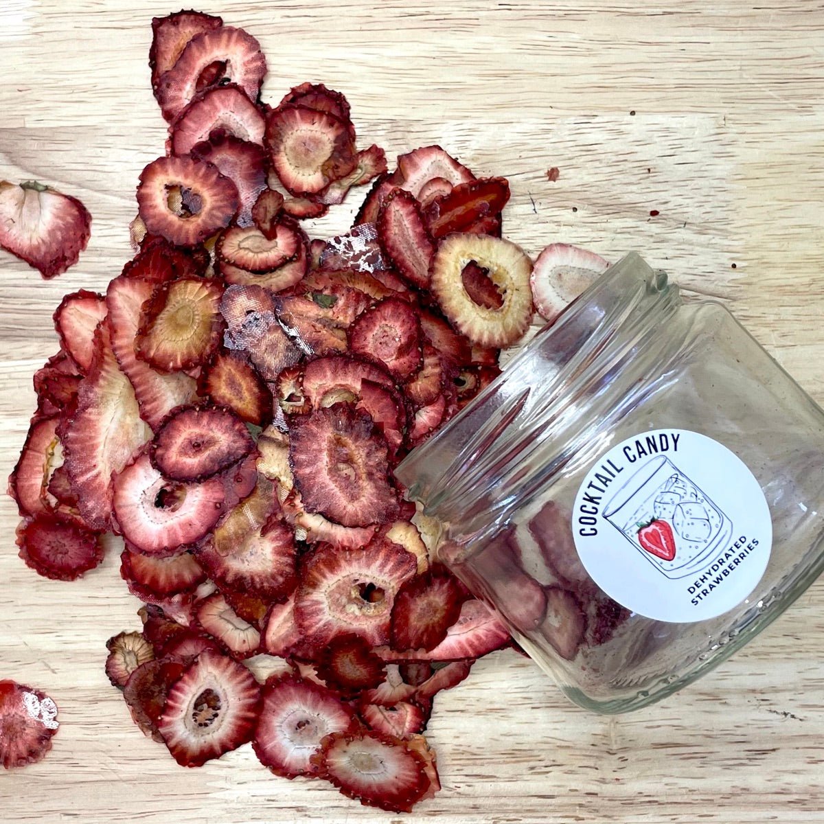 Dehydrated Strawberry Slices